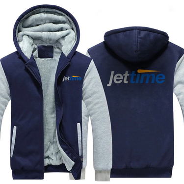 JETTIME AIRLINES JACKETS FLEECE SWEATSHIRT
